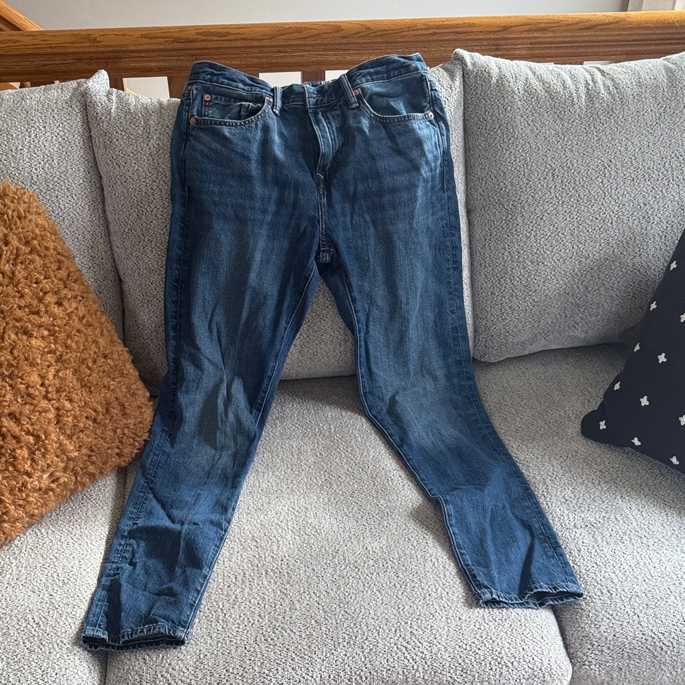 American Eagle Outfitters Slim Men’s Jeans — Deep Blue Denim athletic fit 30x34